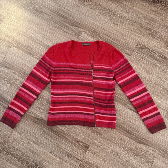 Alpaca 111 Asymmetric Zip Up Sweater,All Products : American Fashion Style Bags On Sale